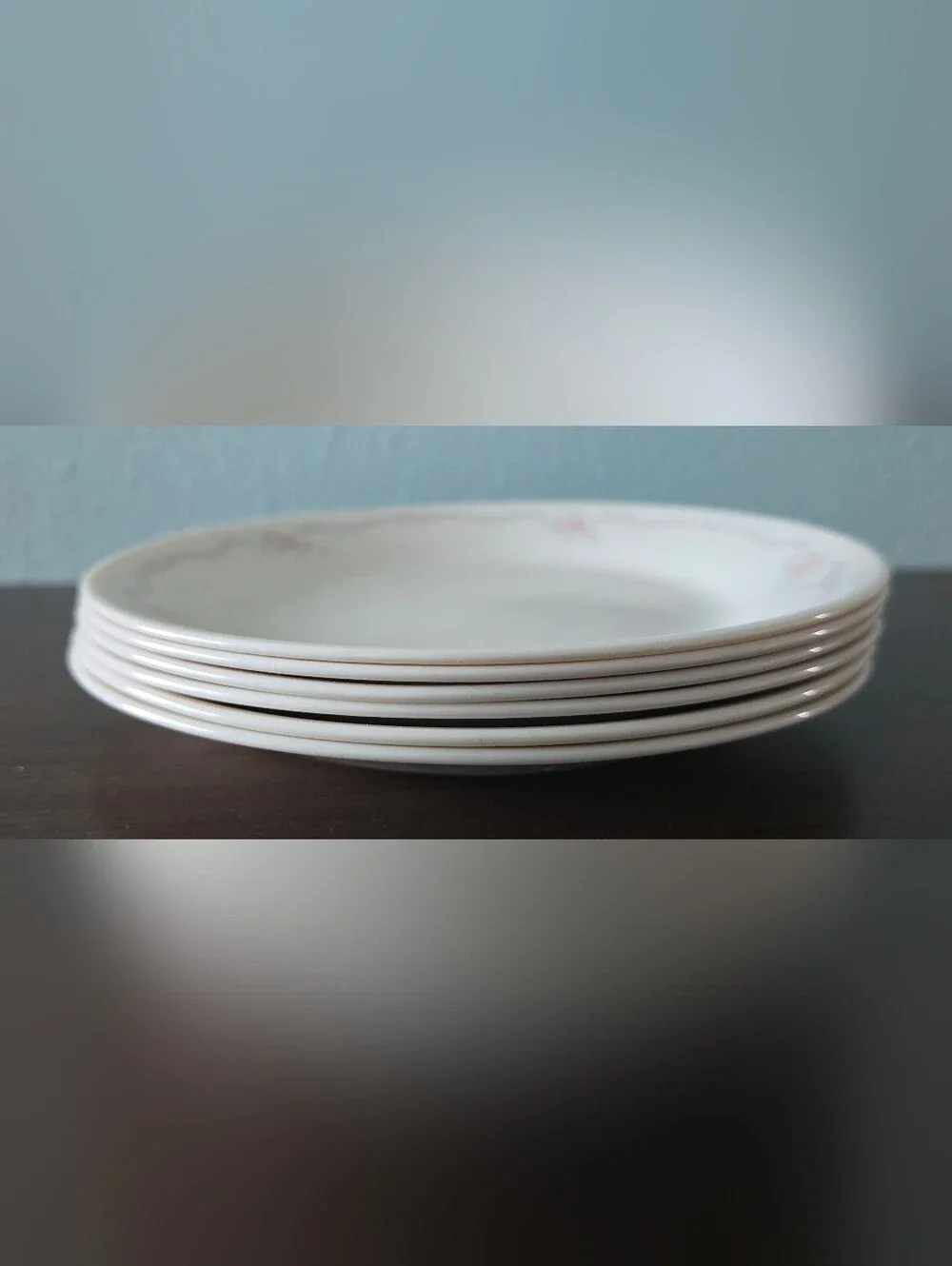 Vintage Corelle Salad Plates English Breakfast Set Of 6